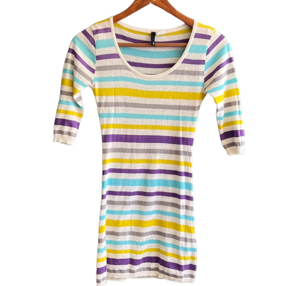 DIVIDED by H&M Striped Fitted Sweater